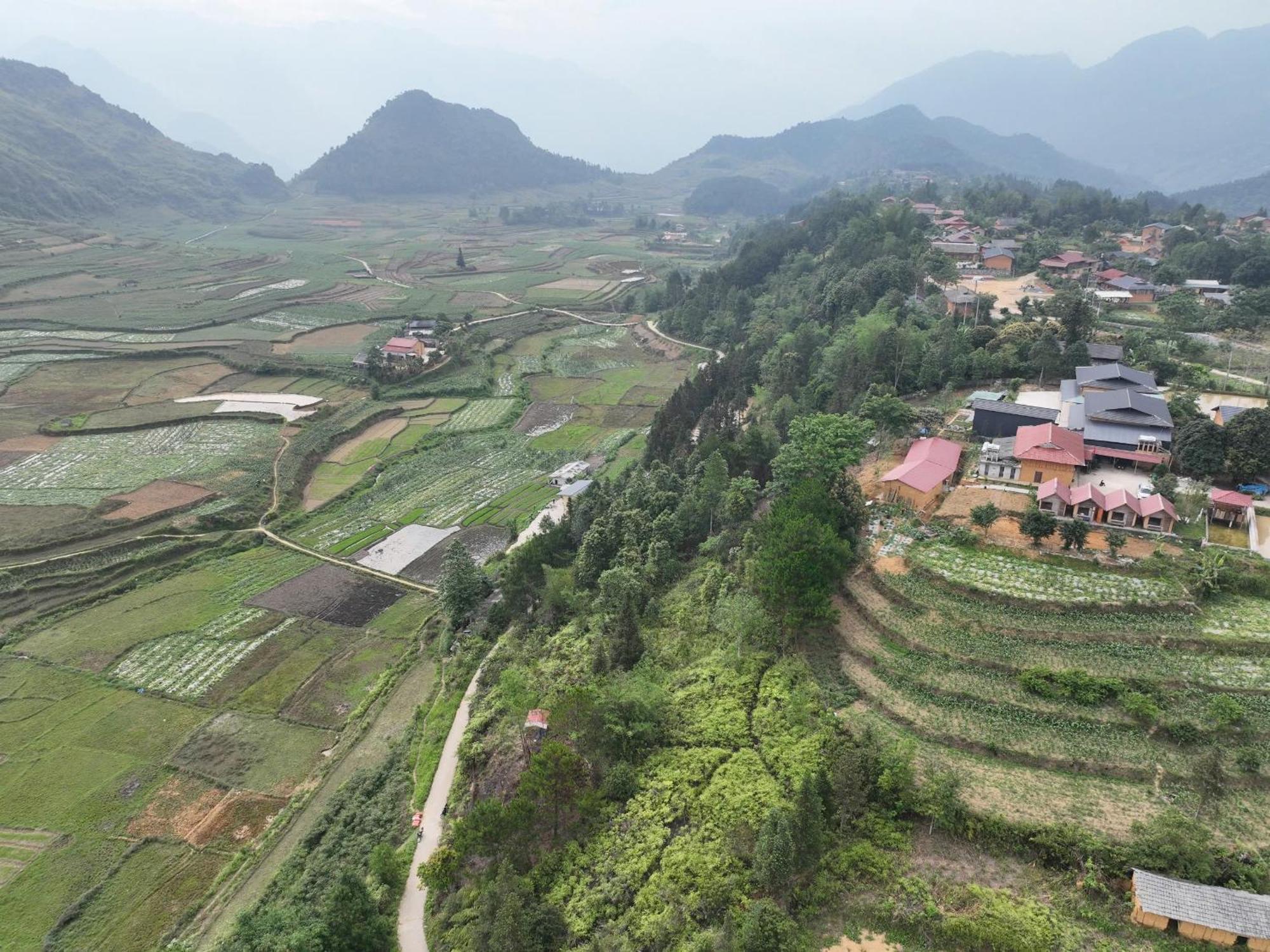 Homestay Kiên Mán Ha Giang Esterno foto